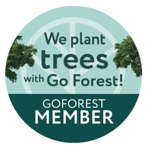 We plant trees with Go Forest! 